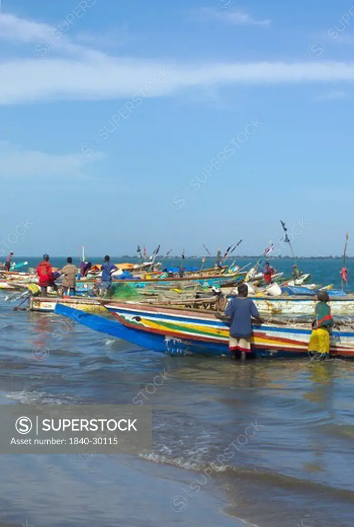 Banjul,  Fishing Boats