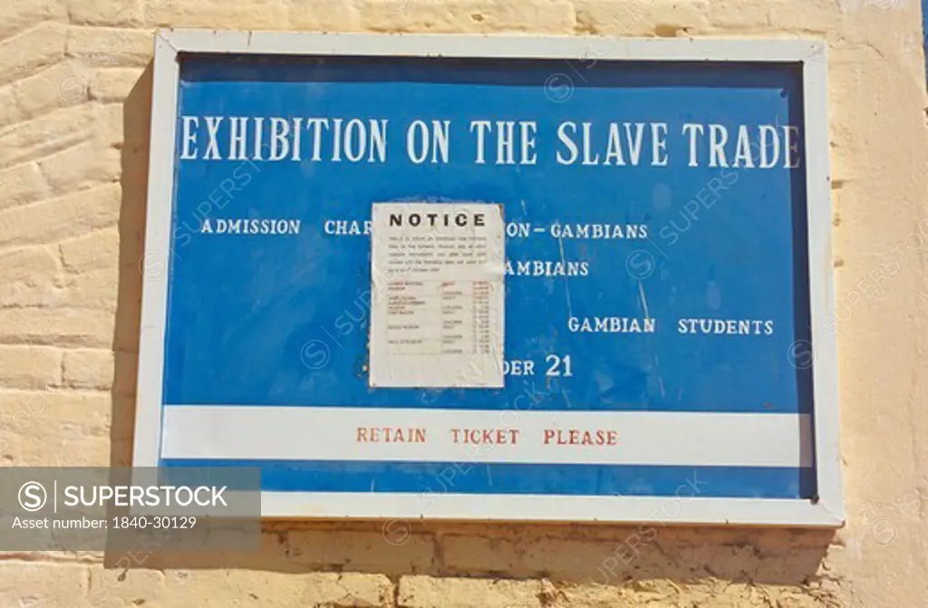 Juffureh, Exhibition On Slave Trade