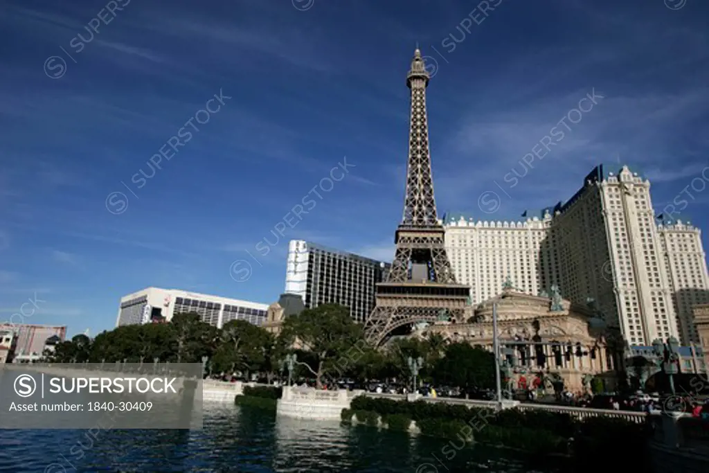Las Vegas,  Replica Of Eiffel Tower