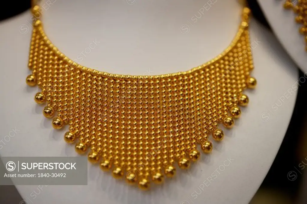 Dubai, Gold Souk, Necklace