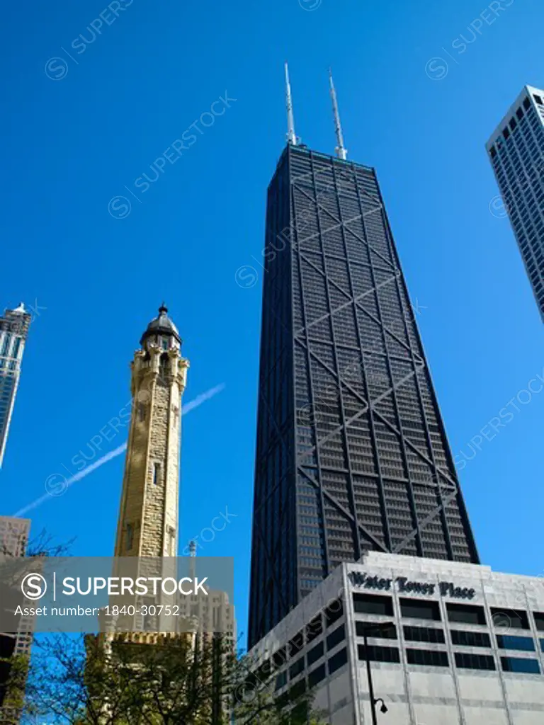 Magnificent Mile, The Water & Hancock Towers