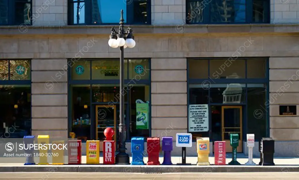 Chicago, Newspaper Vending Machines