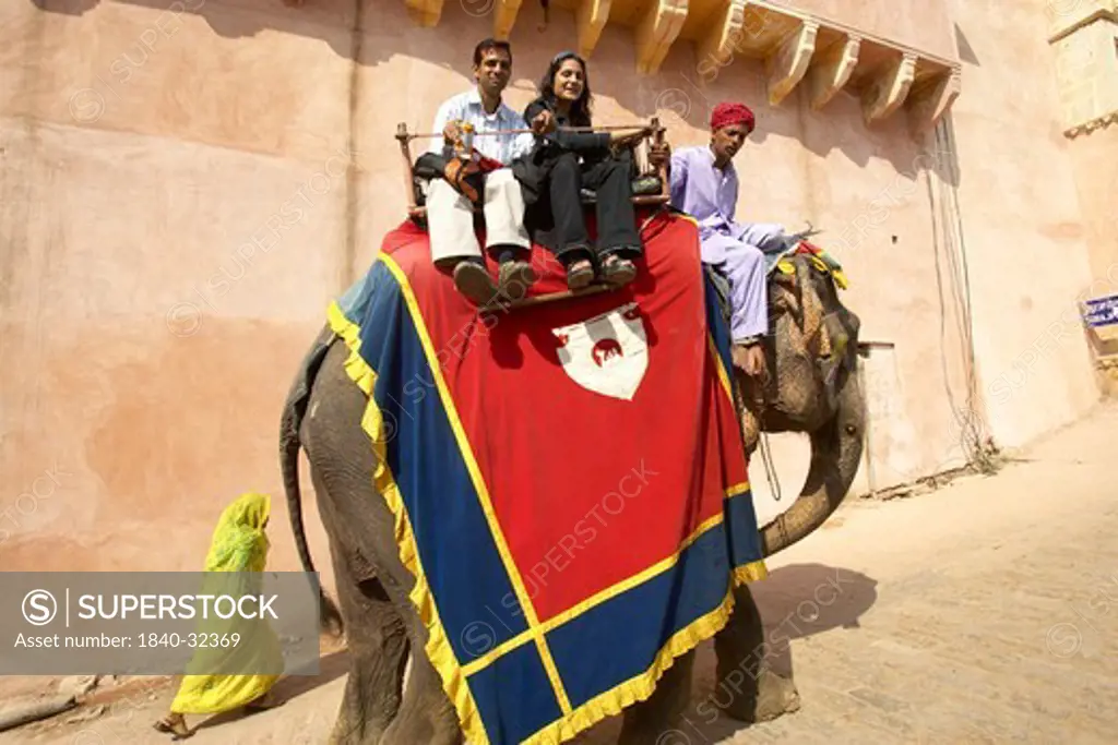 Jaipur, Amber Fort, Elephant Ride