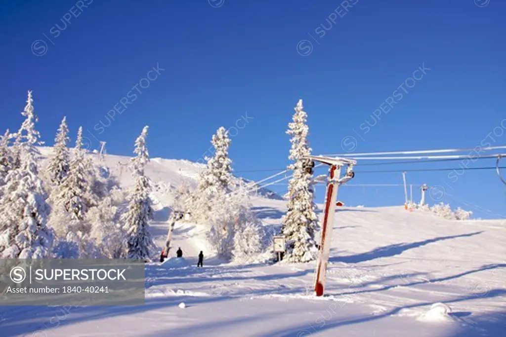 Jamtland , Northern Sweden,Vemdalen , Vemdalsskalet Ski resort