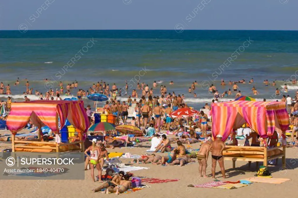 Neptun beach, Black Sea, Dobrogea,  Romania