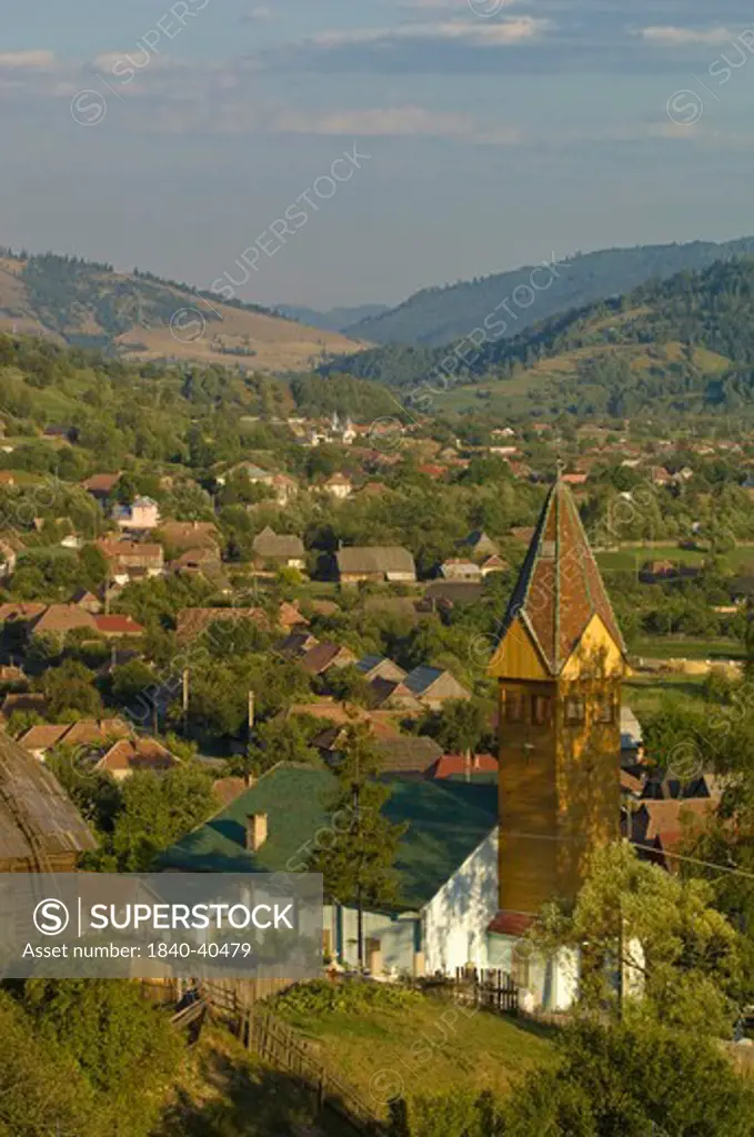 Ghimes village, Trotus valley, Moldavia, Romania