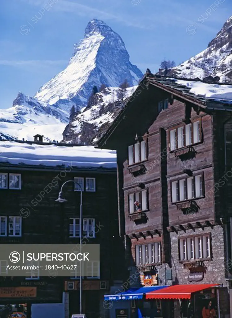Zermatt Town & Matterhorn