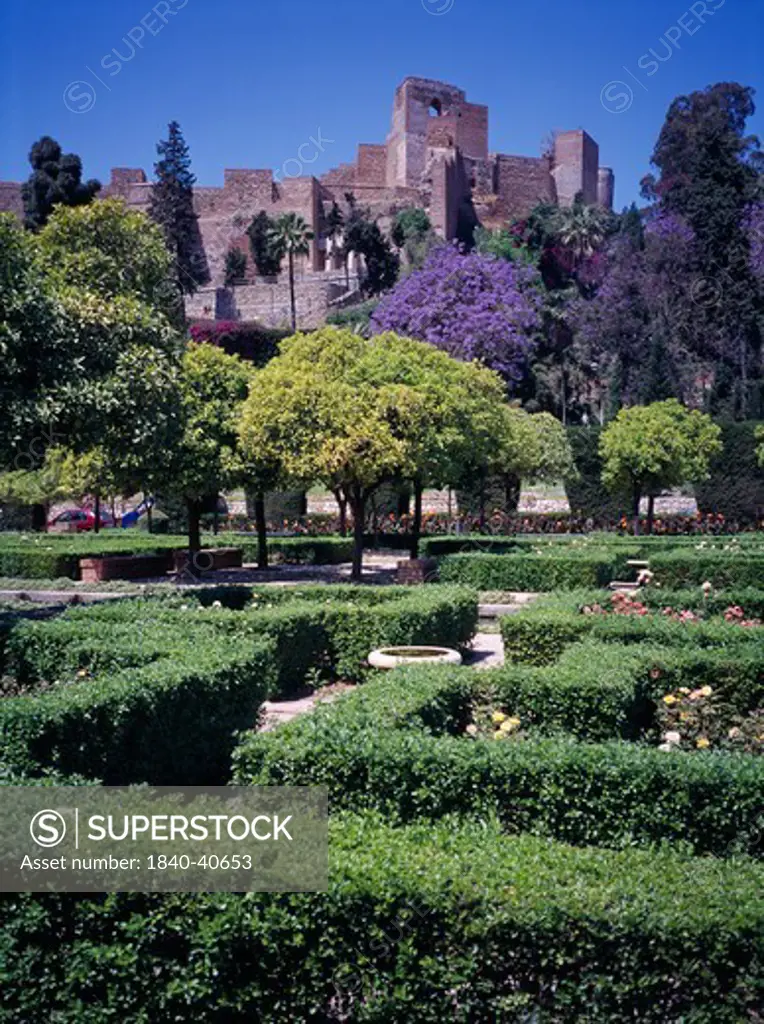 Malaga, Alcazaba Gardens