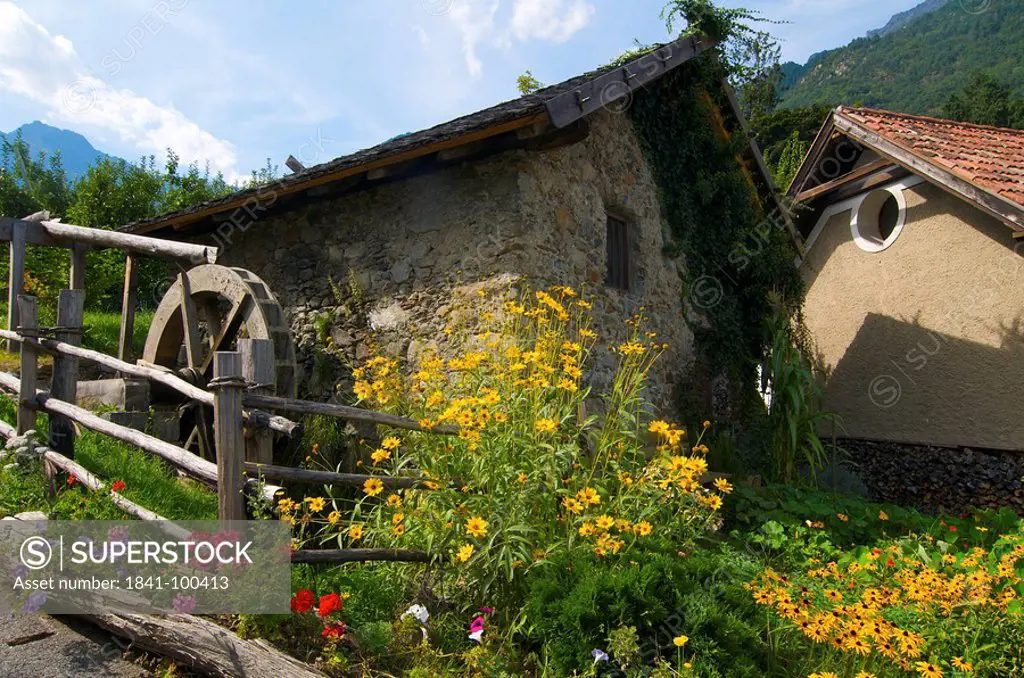 Old mill, Algund, South Tyrol, Italy, Europe