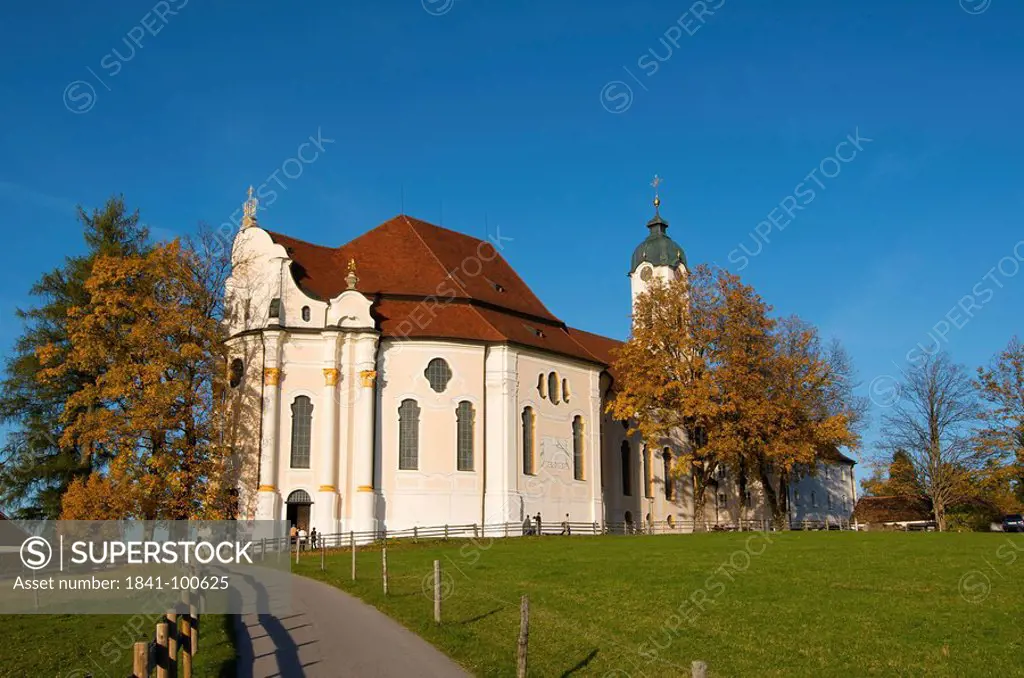 Wieskirche, Steingaden, Bavaria, Germany, Europe