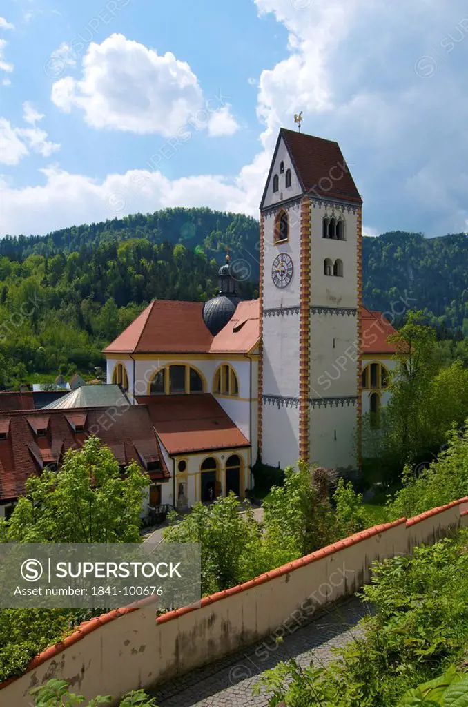 Abbey Saint Mang, Fuessen, Bavaria, Germany, Europe