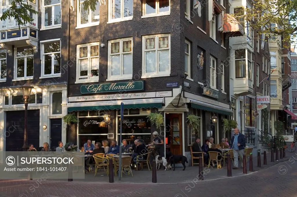 Pub in the Prinsengracht, Amsterdam, Netherlands