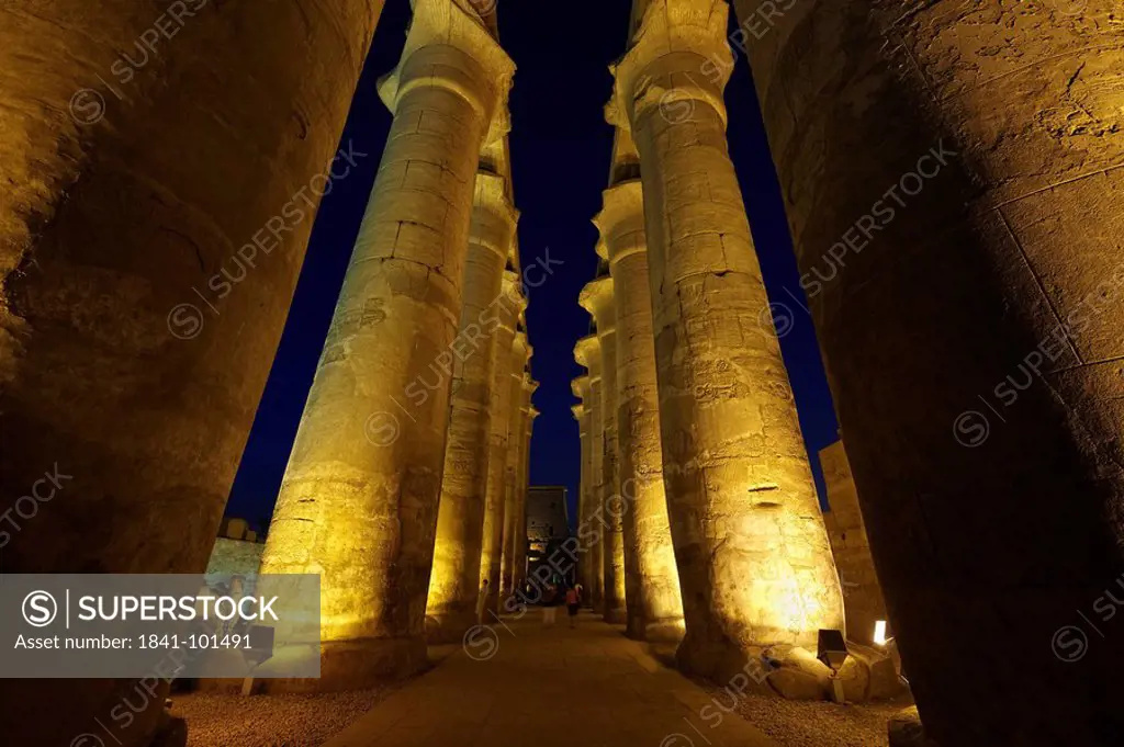 Temple of Luxor, Luxor, Egypt, Africa