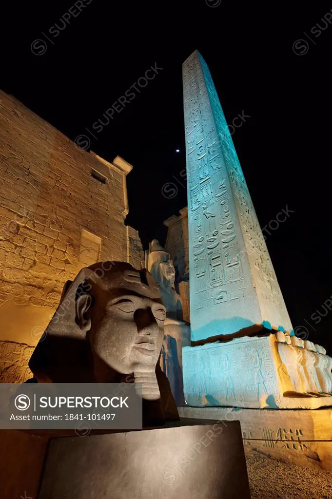 Temple of Luxor, Luxor, Egypt, Africa