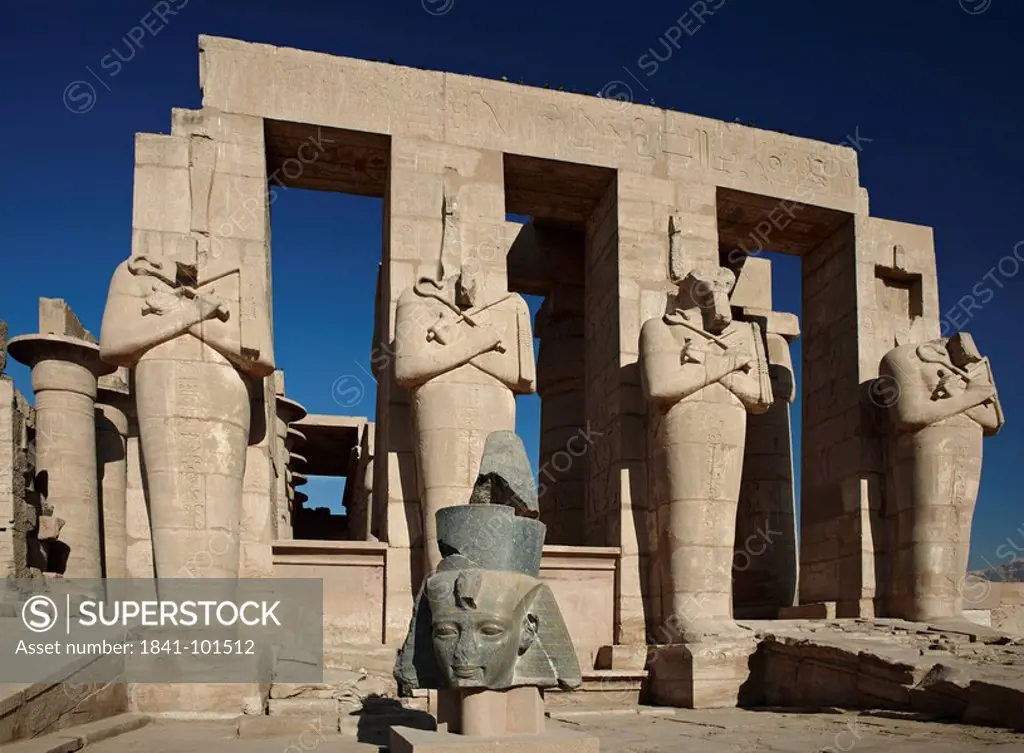 Ramesseum, Luxor, Egypt, Africa