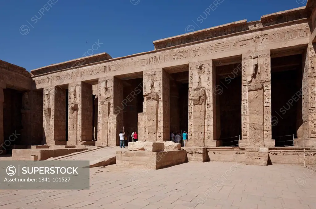 Medinet Habu, Luxor, Egypt, Africa