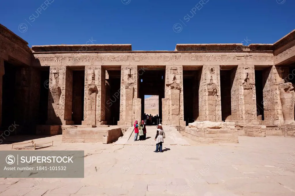 Medinet Habu, Luxor, Egypt, Africa