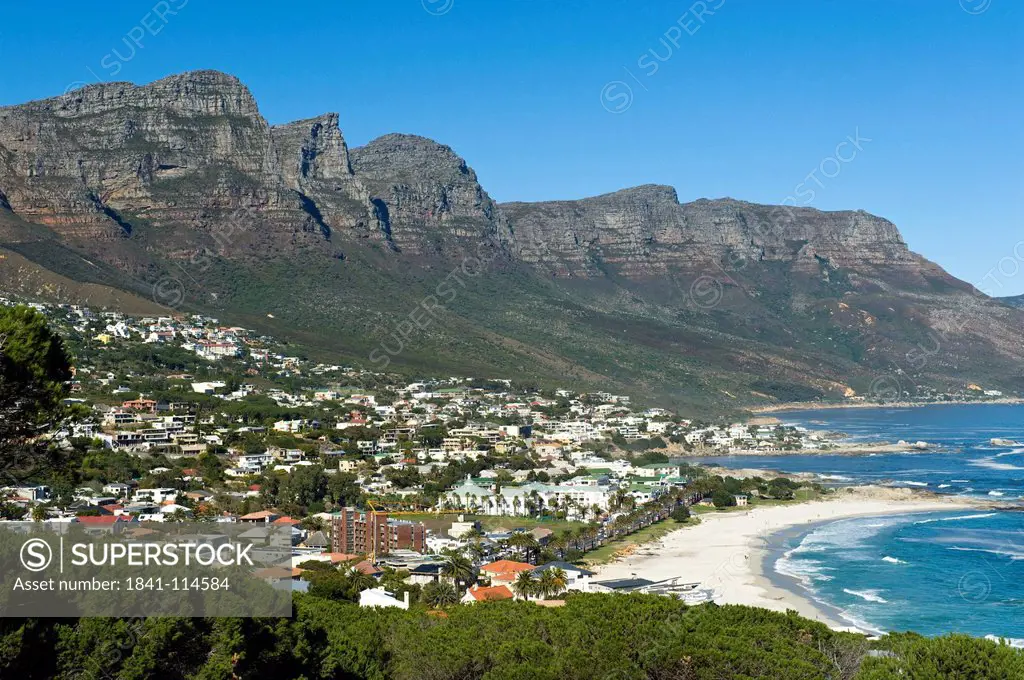 Camps Bay and Twelve Apostle, Cape Town, Western Cape Province, South Africa