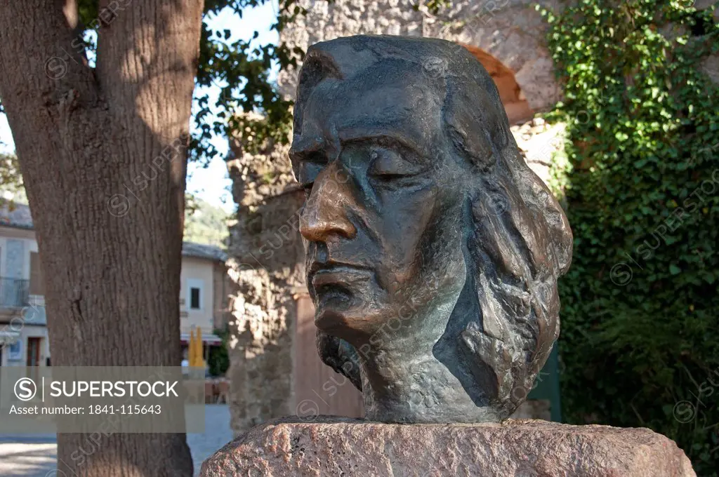 Monument Frederic Chopin, Valldemossa, Mallorca, Spain, Europe