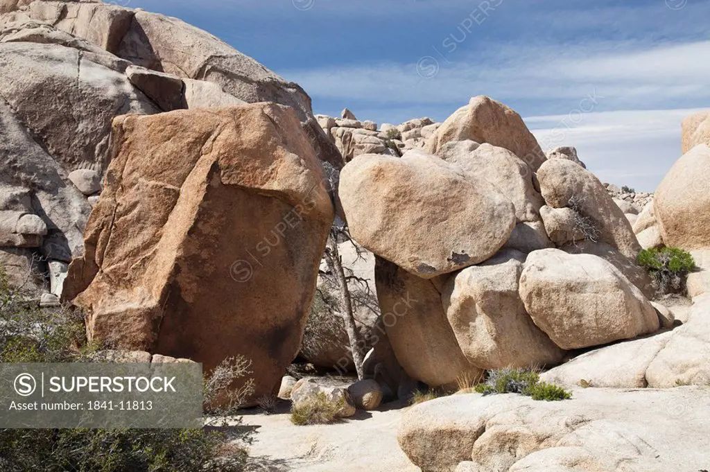 Rocks in the Joshua Tree National Park, California, USA