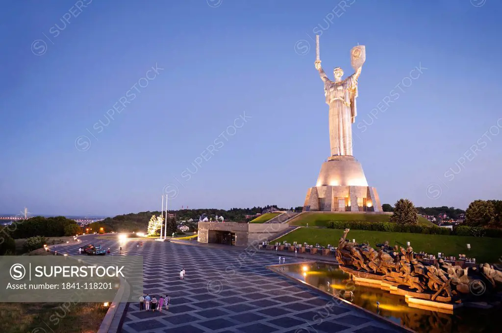 Motherland Statue Rodina Mat, Kiev, Ukraine, Europe