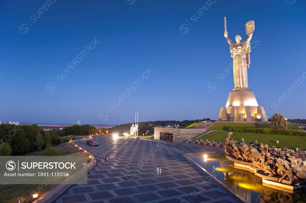 Motherland statue Rodina Mat, Kiev, Ukraine, Europe