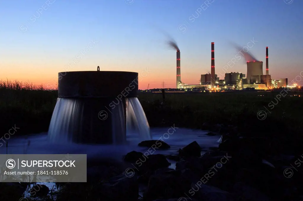 Hard coal_fired power station Voerde, North Rhine_Westphalia