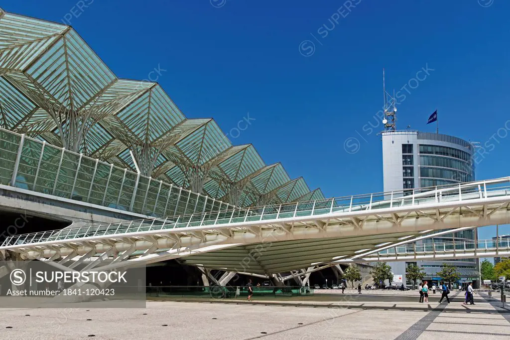 Estacion de Oriente, Parque de las Naciones. Lisbon, Portugal, Europe