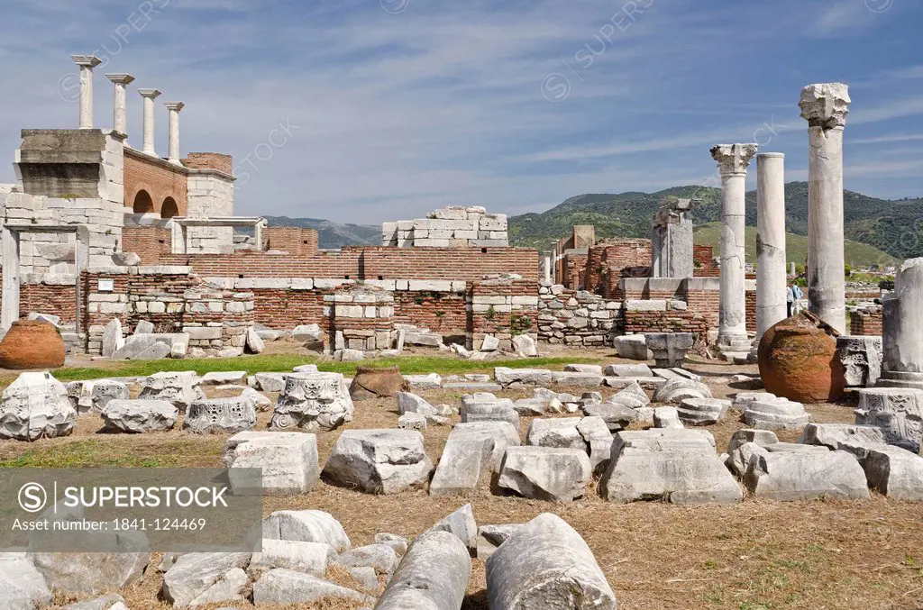 Ruin of the Basilica of St. John, Selcuk, Turkey