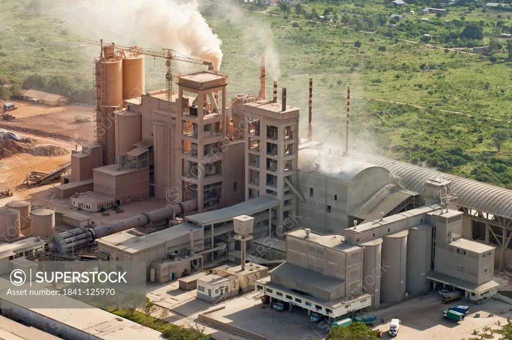 Cement factory, Dar es Salaam, Tanzania, Africa