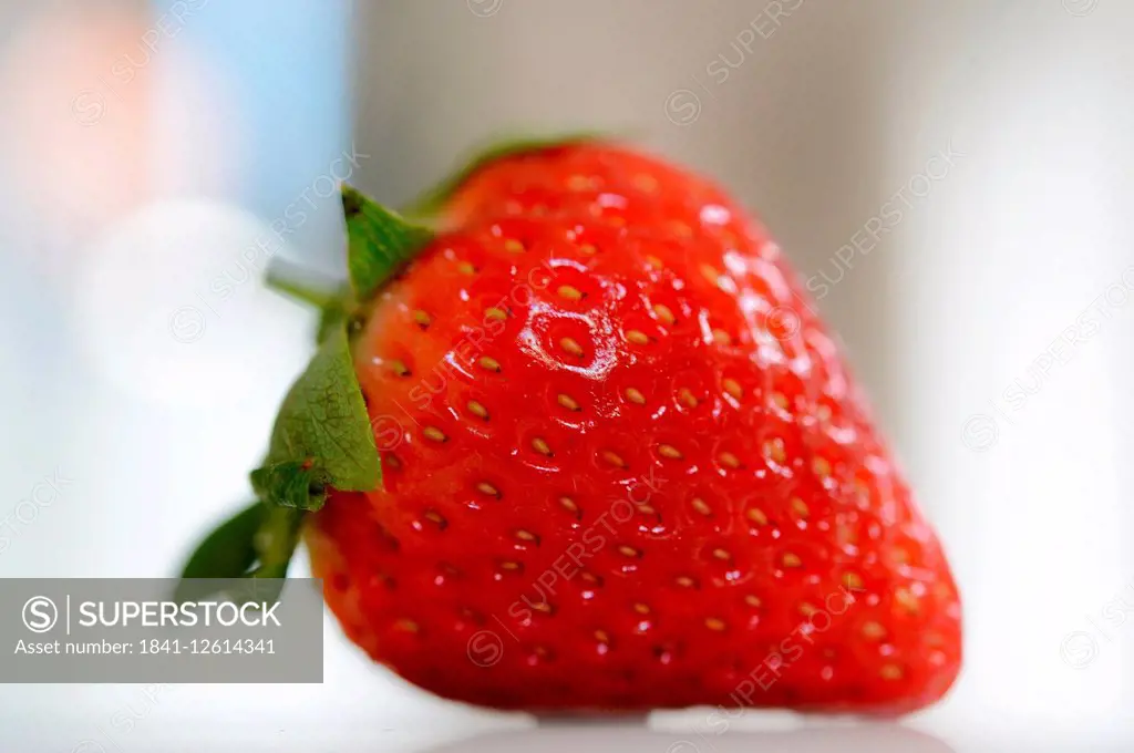 Close-up of a strawberry.