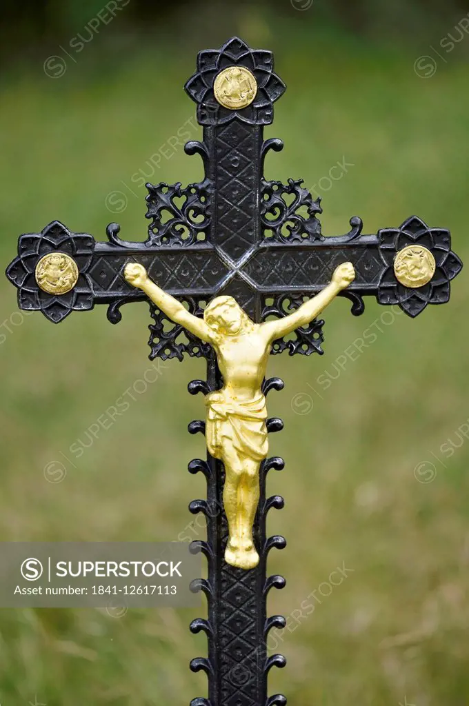 Crucifix, close-up