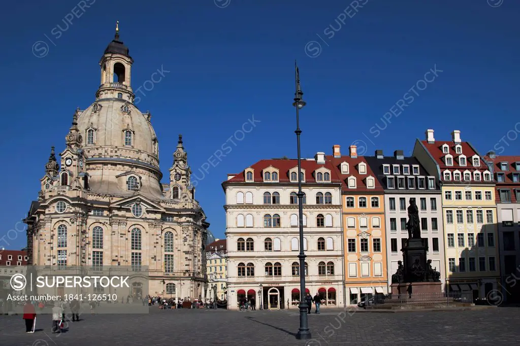 Church Of Our Lady, Dresden, Saxony, Germany, Europe