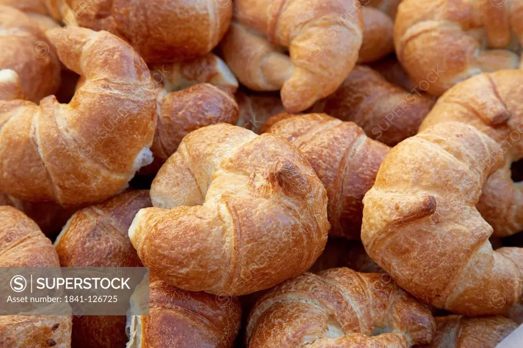 French croissants, close_up