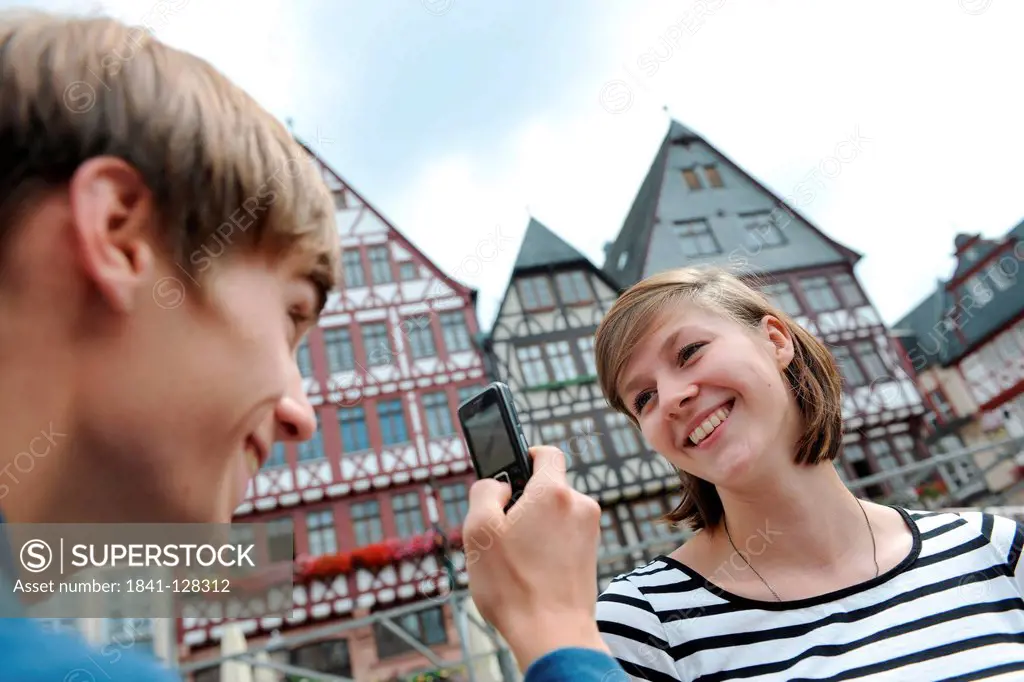 Young Couple in Frankfurt