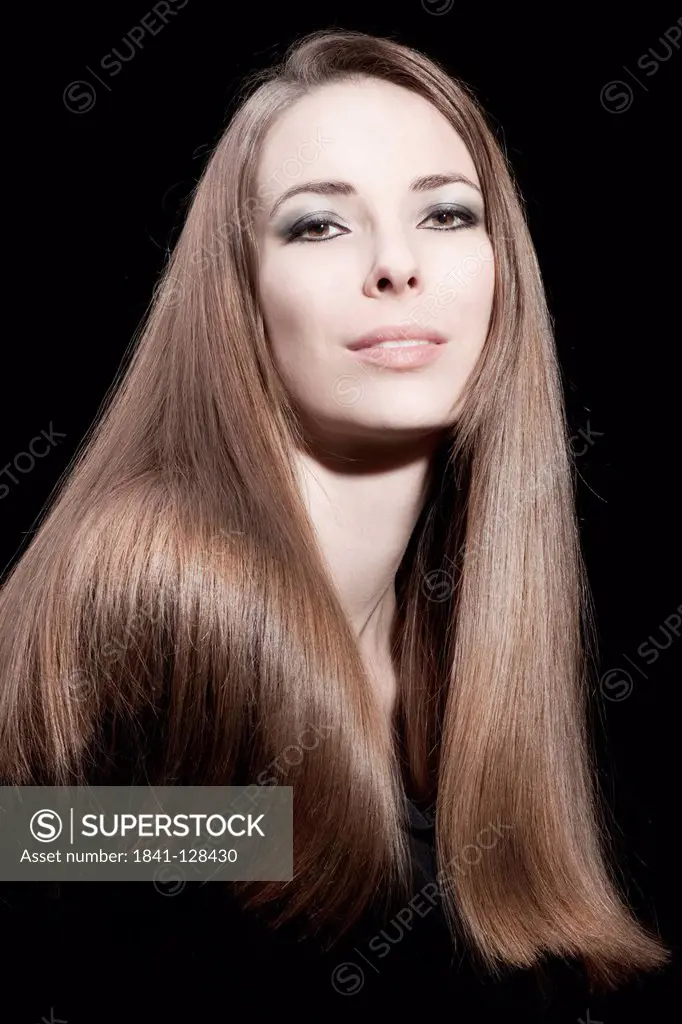 Brunette young woman, portrait