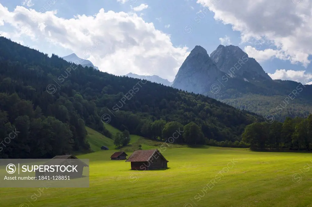 Zugspitze, Allgaeu, Bayern, Deutschland, Europa