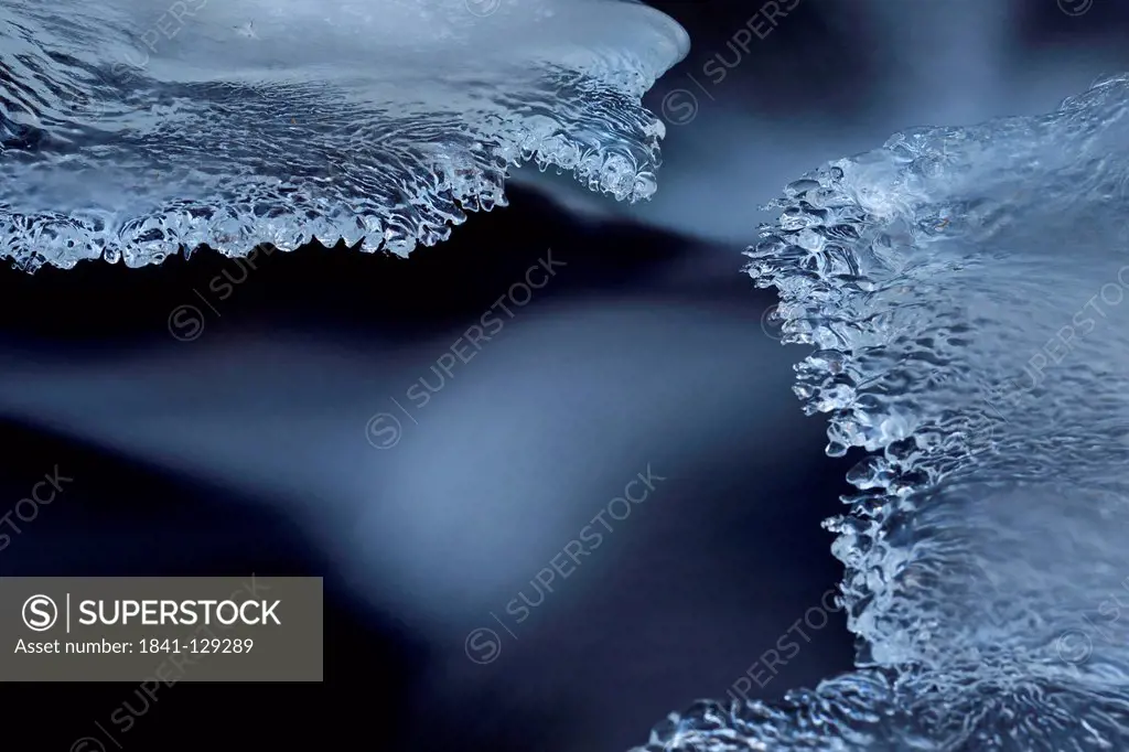 Ice structures in winter