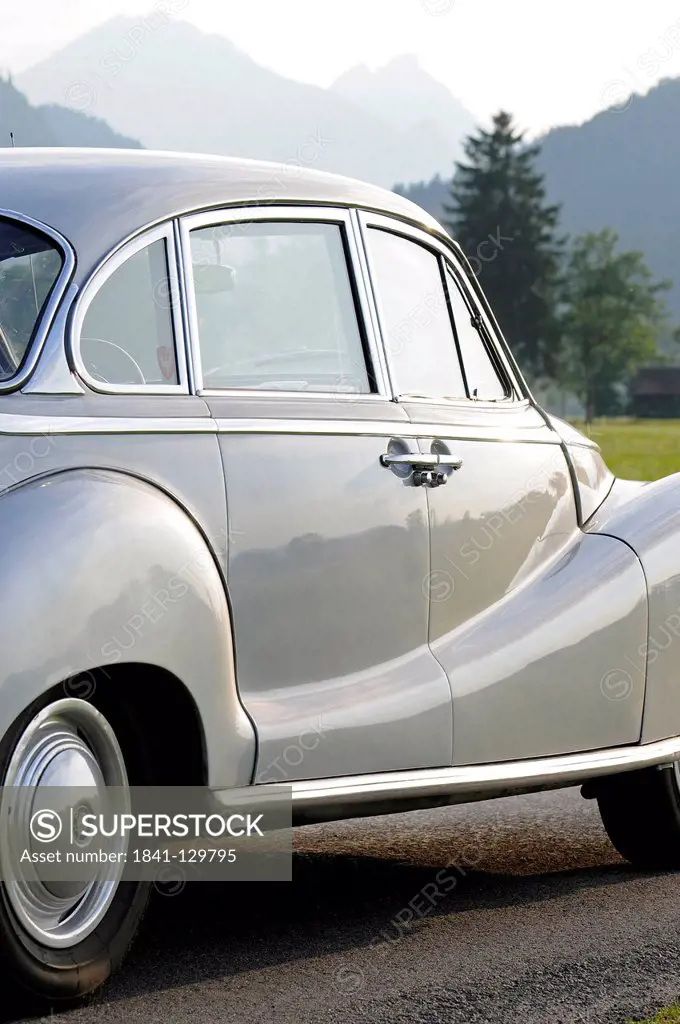 BMW vintage car, Schwangau, Bavaria, Germany, Europe