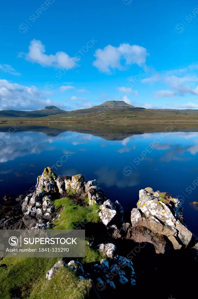 Headline: Loch Dunvegan, Isle of Skye, Scotland, UK
