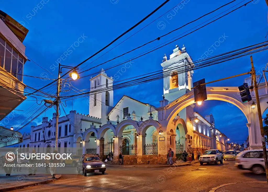 Headline: Church Iglesia de San Francisco, Sucre, Bolivia