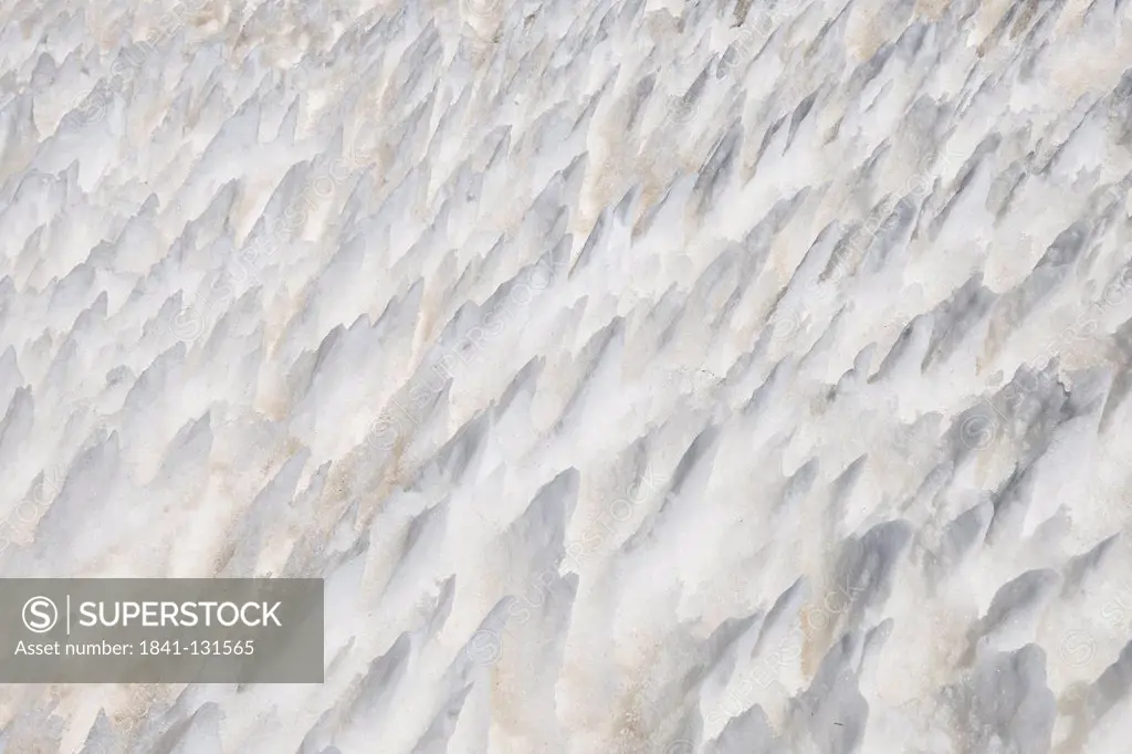 Headline: Ice and snow structures, Reserva Nacional de Fauna Andina Eduardo Abaroa, Andes, Bolivia