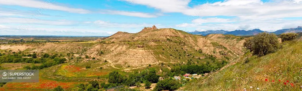 Headline: Castillo de Chinchilla de Montearagon, Castilie-La Mancha, Spain, Europe