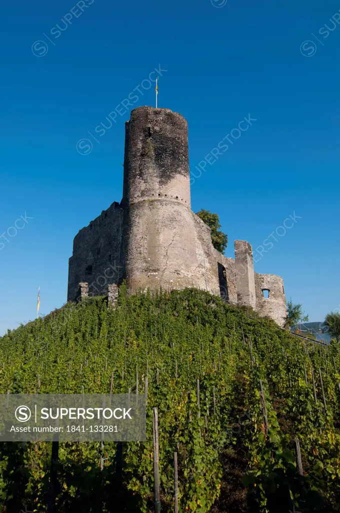 Landshut Castle, Bernkastel-Kues, Rhineland-Palatinate, Germany, Europe