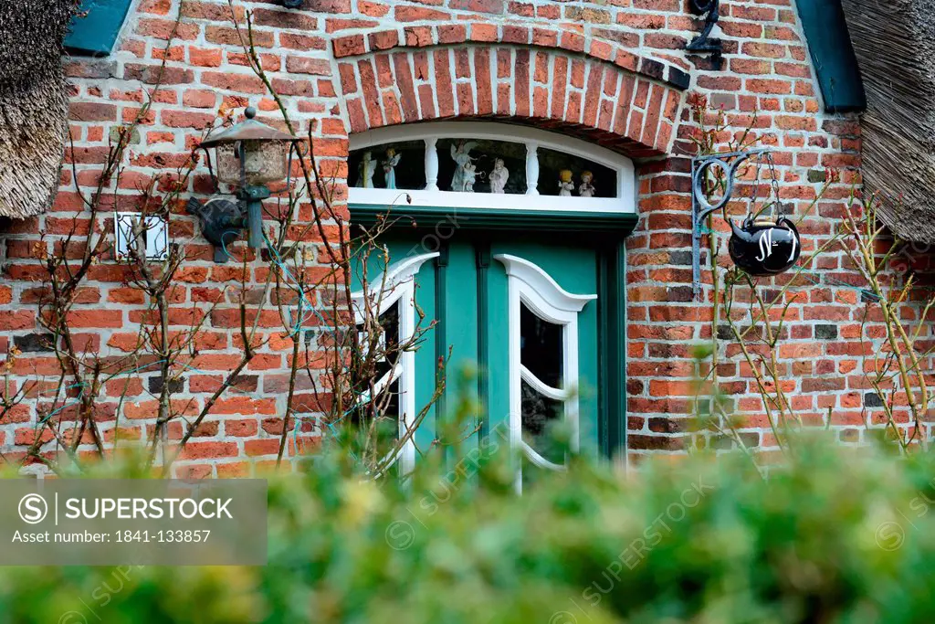 Frisean house, Keitum, Sylt, Schleswig-Holstein, Germany, Europe