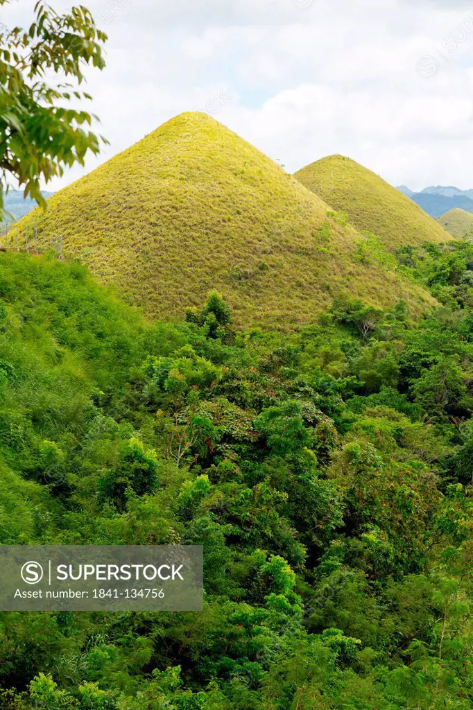 Chocolate Hills, Bohol, Philippines, Asia