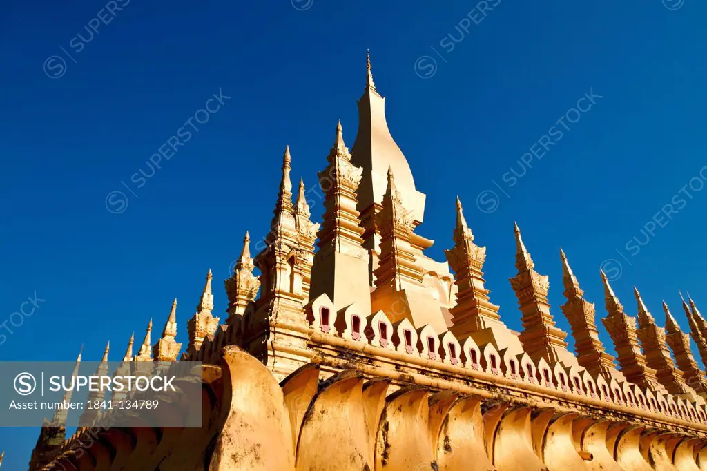 Temple That Luang, Vientiane, Laos, Asia