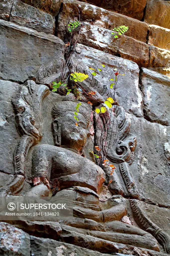 Temple Preah Pithu, Angkor, Cambodia, Asia