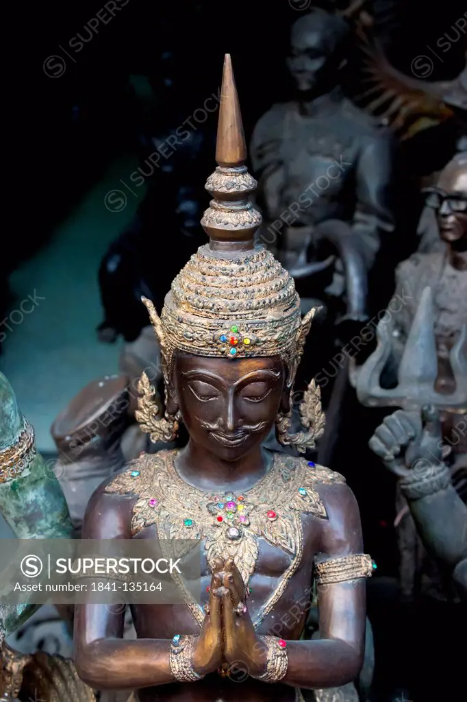 Buddhist statue in Bangkok, Thailand