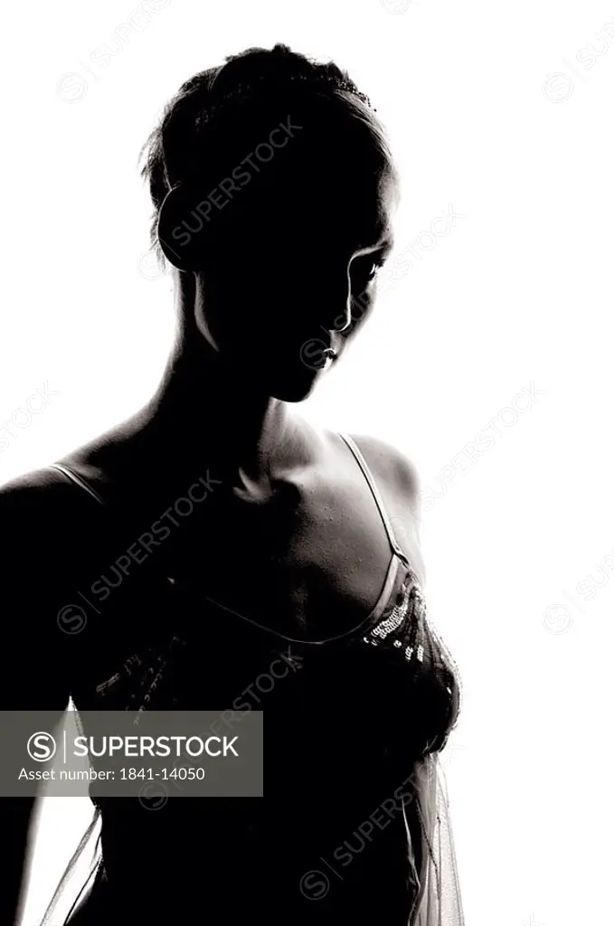 Close_up of young woman posing